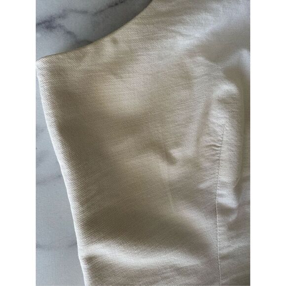 A new day small cropped button up cream cottage - Picture 5 of 8